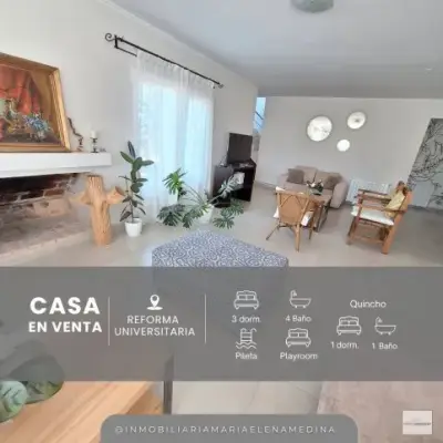 Casa en Barrio Universitario – 3 dormitorios en suite, pileta y quincho