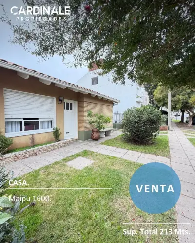 Casa en venta en Tandil – Maipú 1612, con quincho y garage