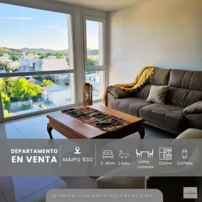 Departamento en venta de 2 dormitorios con cochera y amenities en Maipú 930, 5° Piso, Tandil