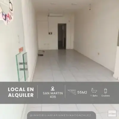 Local en Alquiler – San Martín 436, Tandil – 46 m² + Cochera