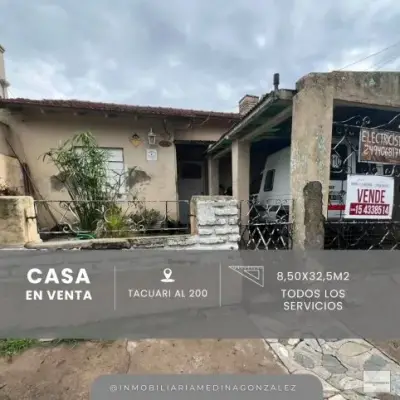Terreno en PH de 276 m² sobre calle Tacuarí – Todos los servicios
