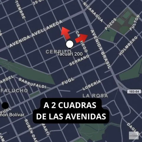 Terreno en PH de 276 m² sobre calle Tacuarí – Todos los servicios, Tacuarí al 200, Tandil - foto 2